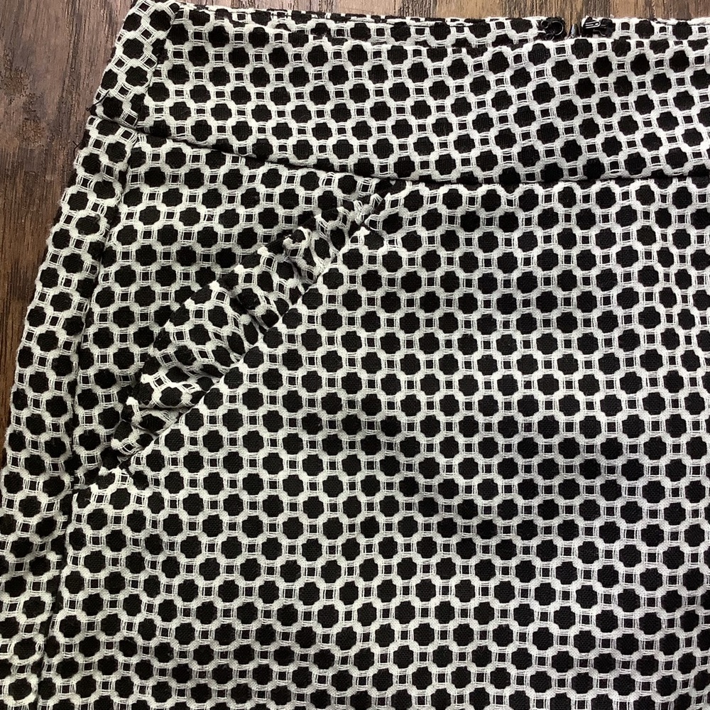 LOFT Geometric Print Pencil Skirt